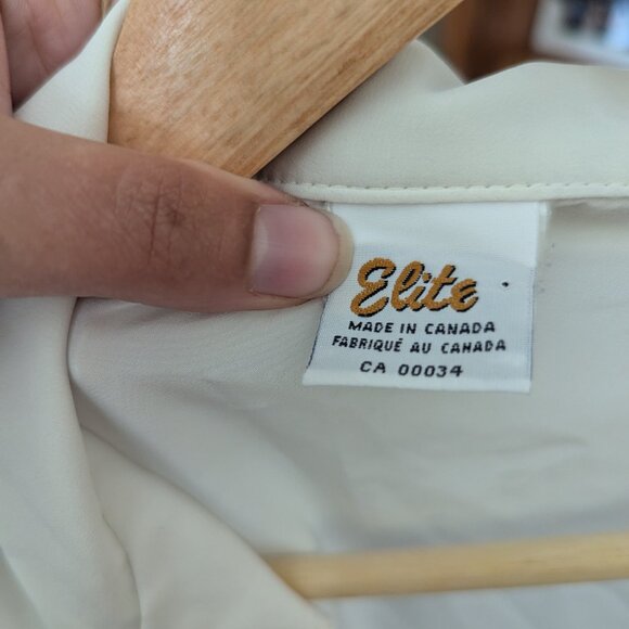 Vintage Silk Blouse with Pearl-Accent Buttons (Elite) - Picture 2 of 6